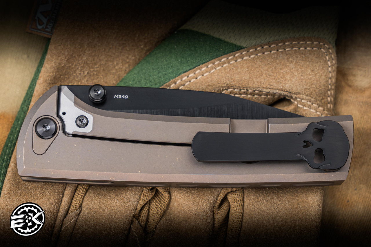 Chaves Knives Exclusive Scapegoat 229 Integral Bronze Magnetic