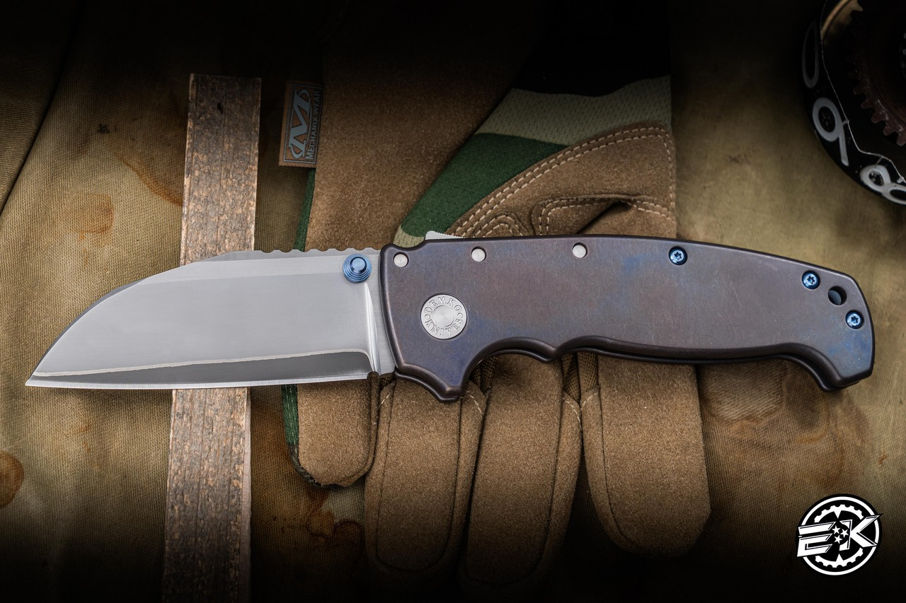 Demko Knives AD20 XL Custom Titanium 4