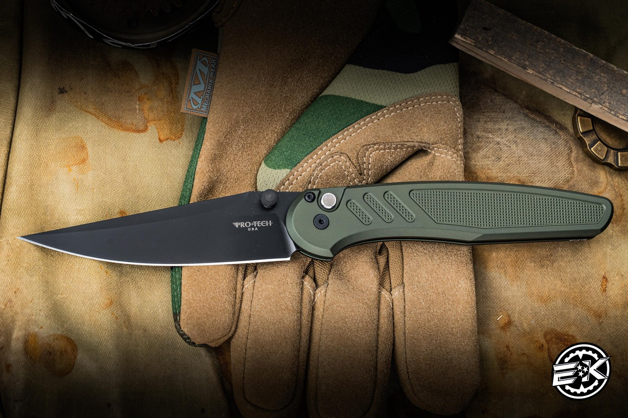 ProTech x Peace Neighbor Avalon Button Lock Manual Green Aluminum