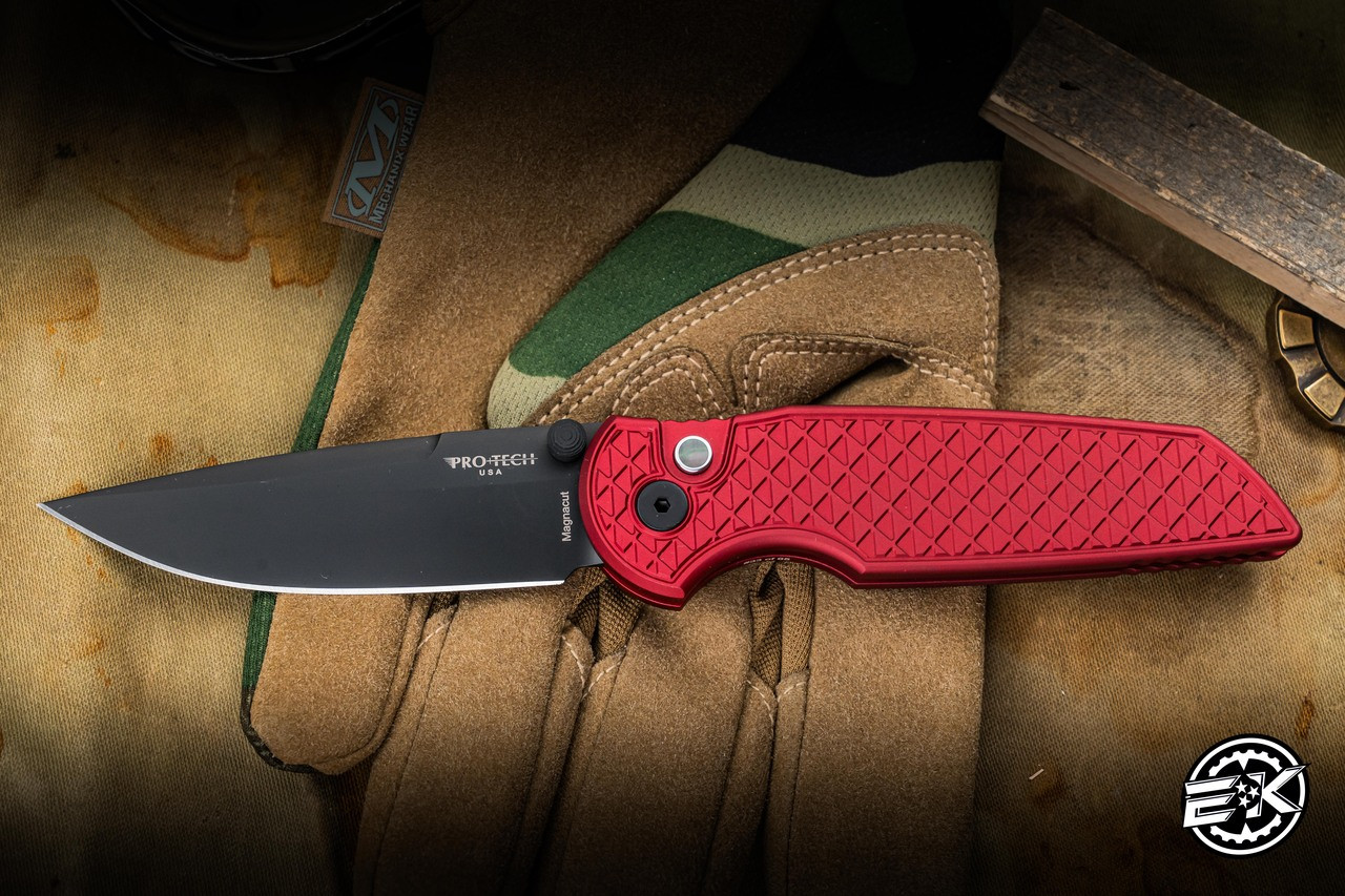 ProTech TR-3 Integrity Manual Relic Textured Red Aluminum 3.5
