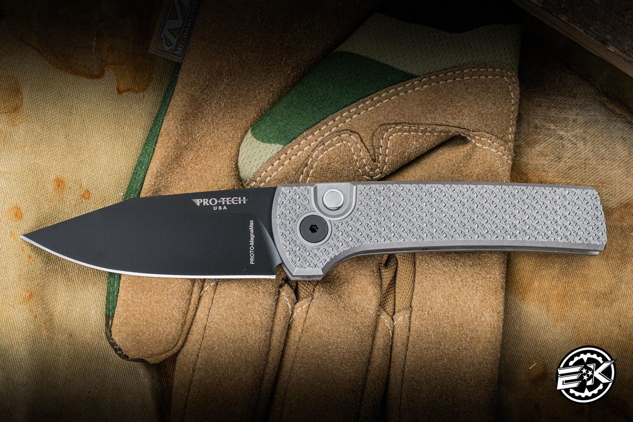 ProTech x Ramon Chaves Scapegoat Automatic Textured Stainless 3.15