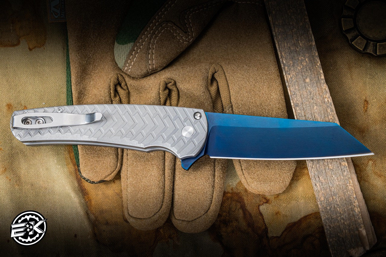 Protech Malibu Manual Flipper Textured Stainless 3