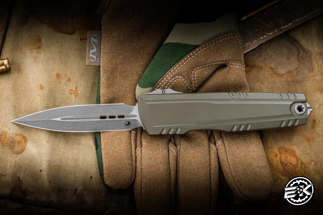 Microtech Luminary ZBP OTF Moss Green Aluminum 3.6