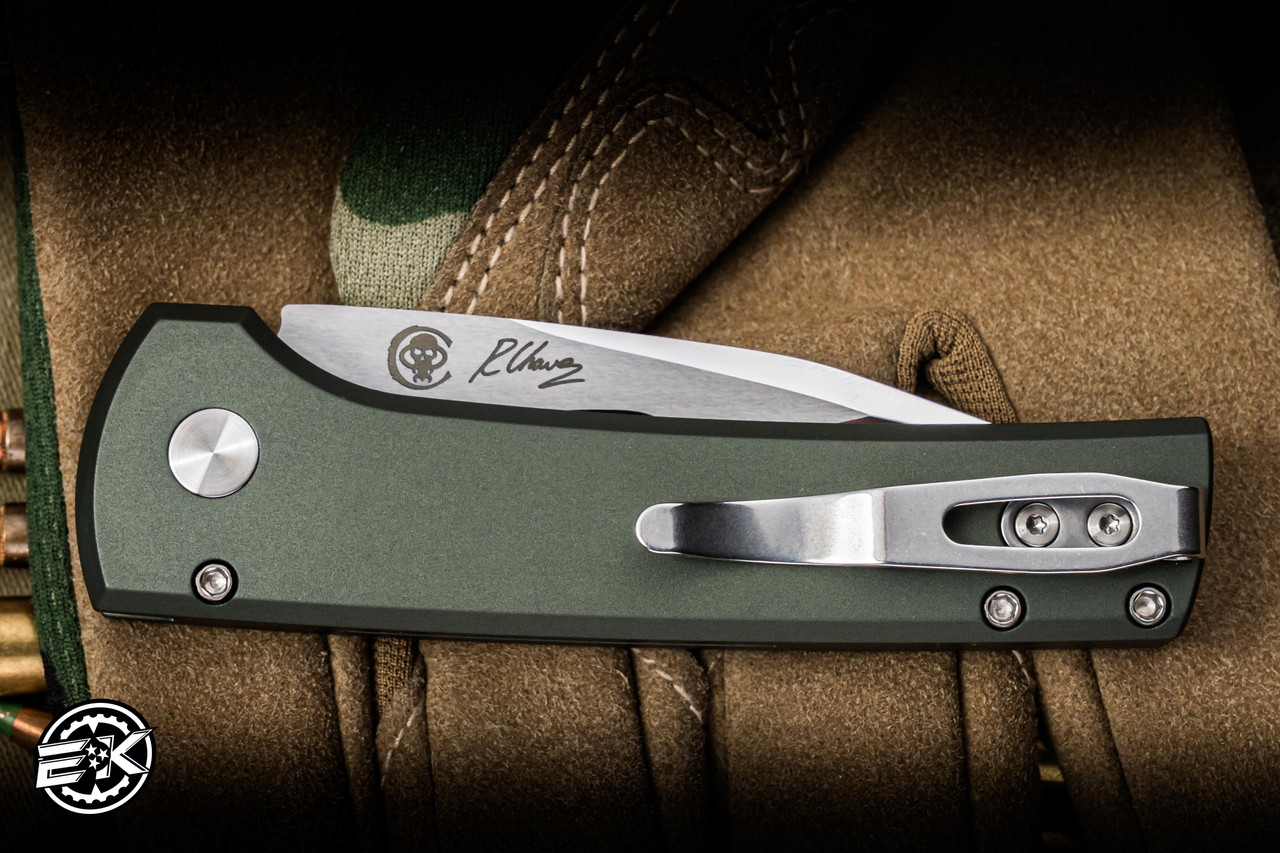 ProTech x Ramon Chaves Custom Scapegoat Automatic Folding Knife