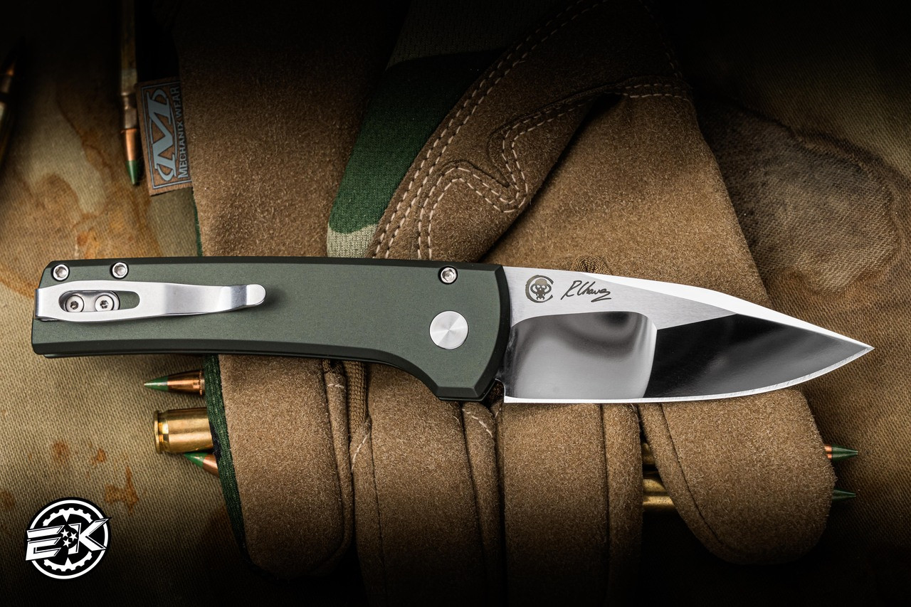 ProTech x Ramon Chaves Custom Scapegoat Automatic Folding Knife