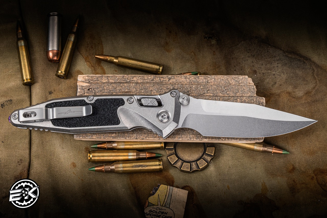 Microtech Marfione Select Socom Elite RAM-LOK Titanium Textured