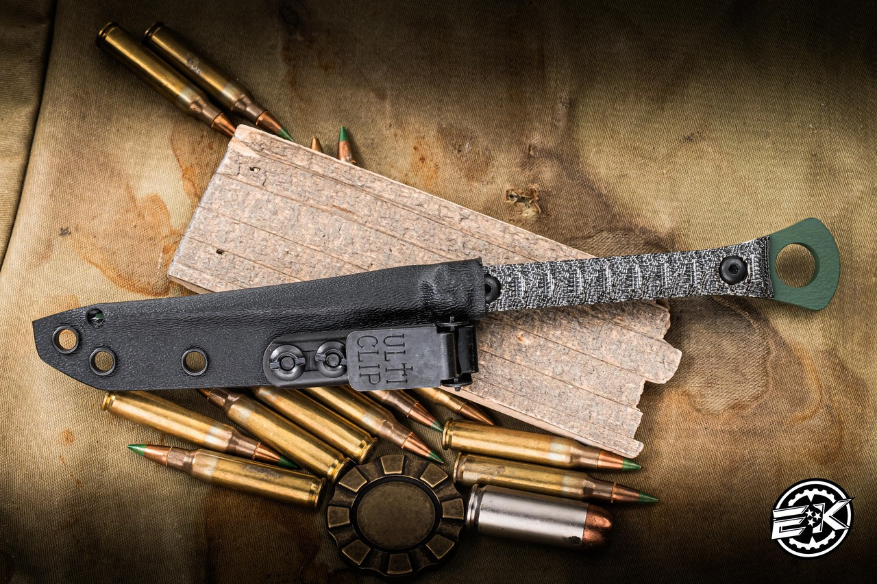 Half Face Blades Cardiac Spike Black Micarta 3