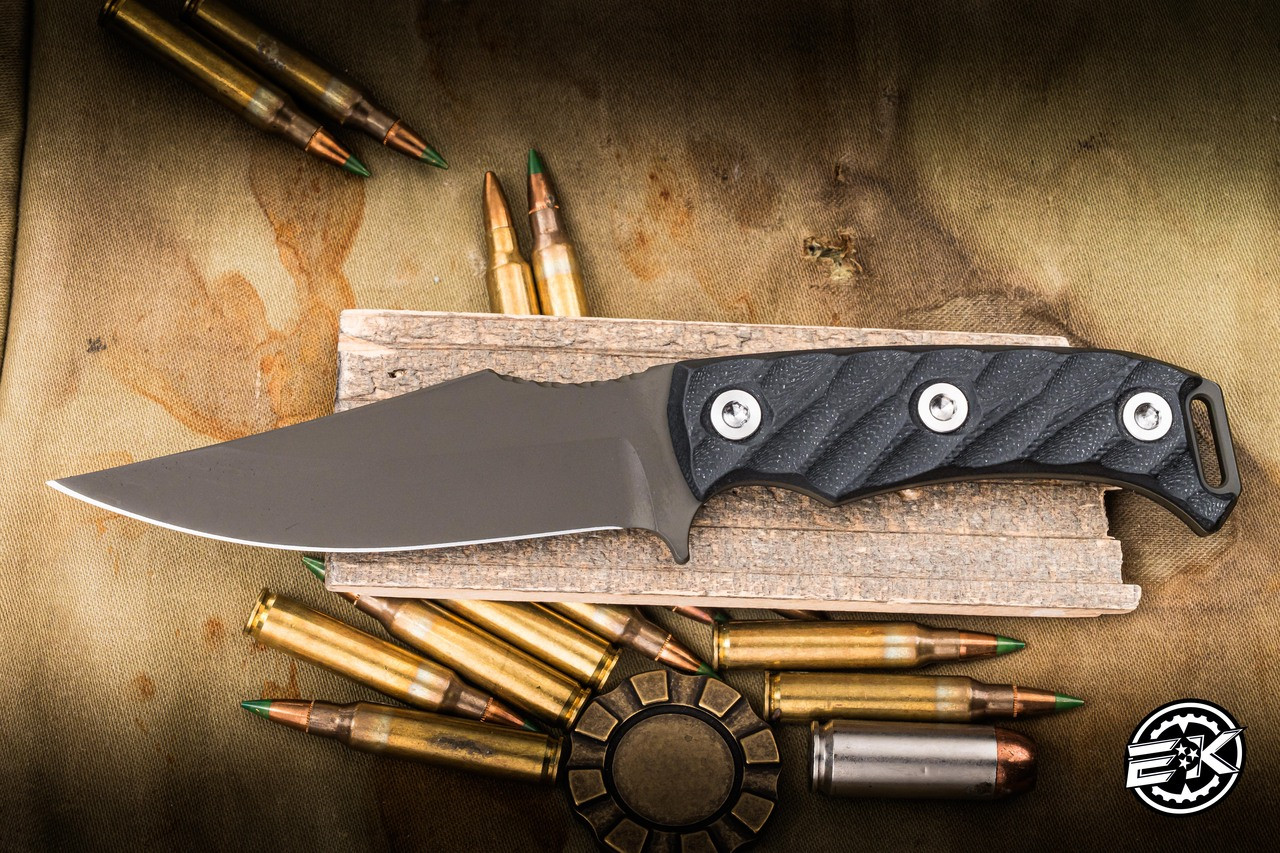 Half Face Blades Tosahwi Iron Grip Black G10 4