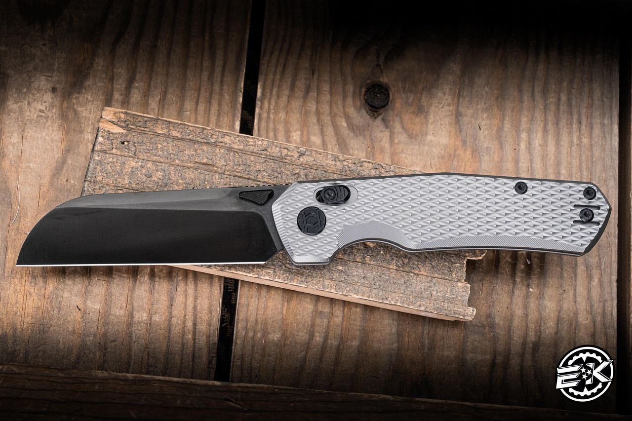 Kunwu Knives CHAD XT Crossbar Knife Diamond Titanium 3.5