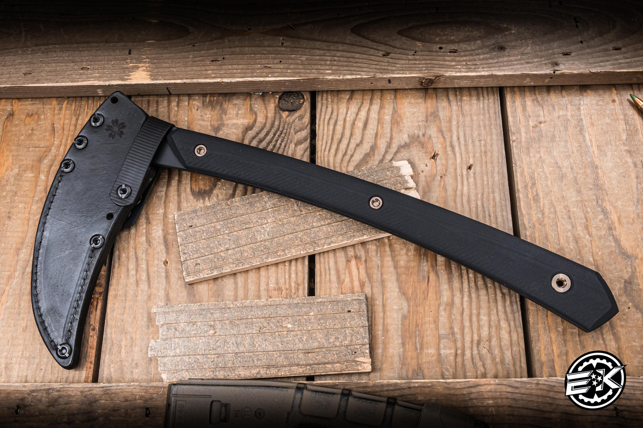 RMJ Tactical 3V Syndicate Senshi Scythe Black G10 15