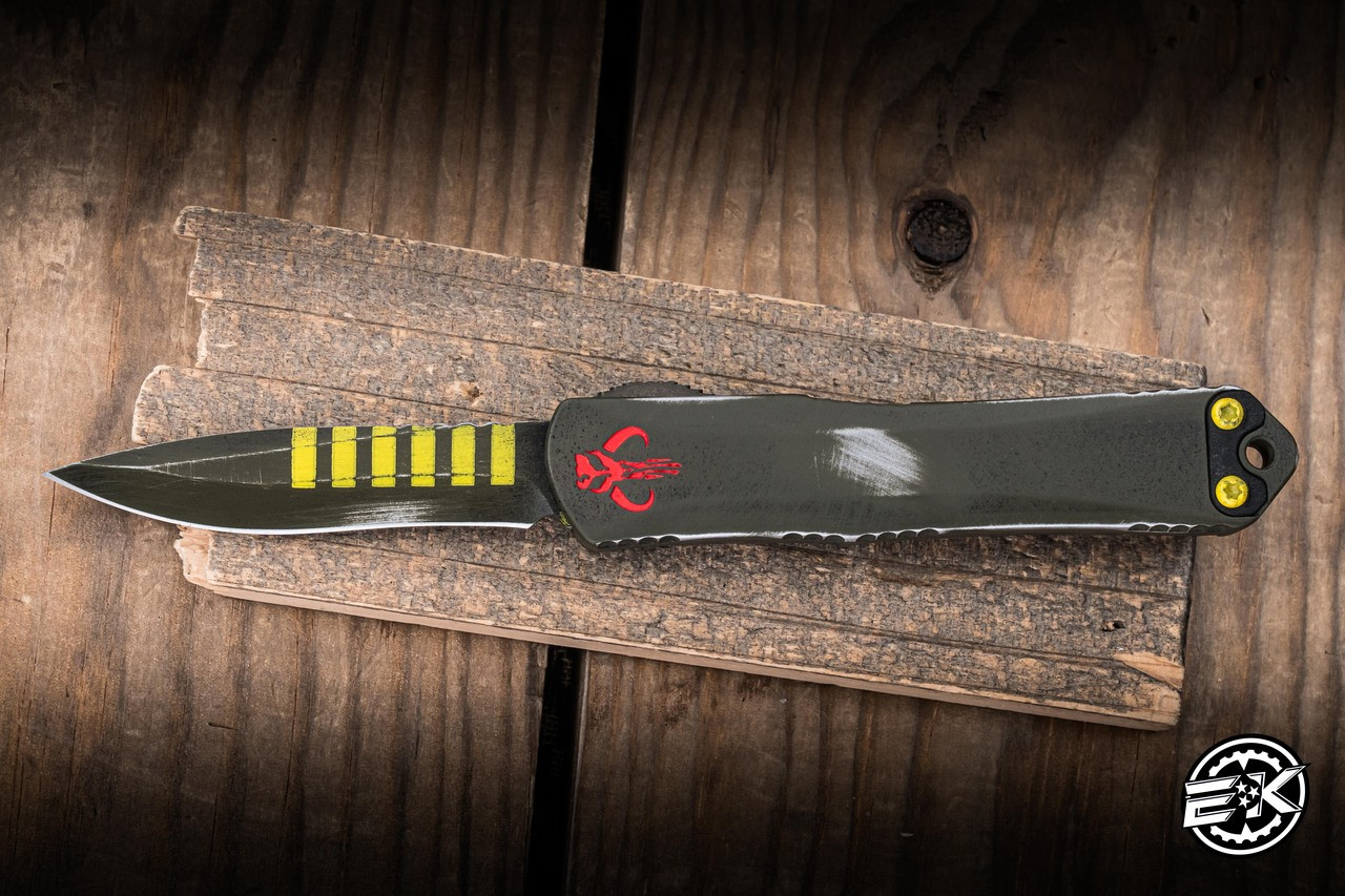 Heretic Knives Manticore S Bounty Hunter OTF Boba Fett Camo Carbon