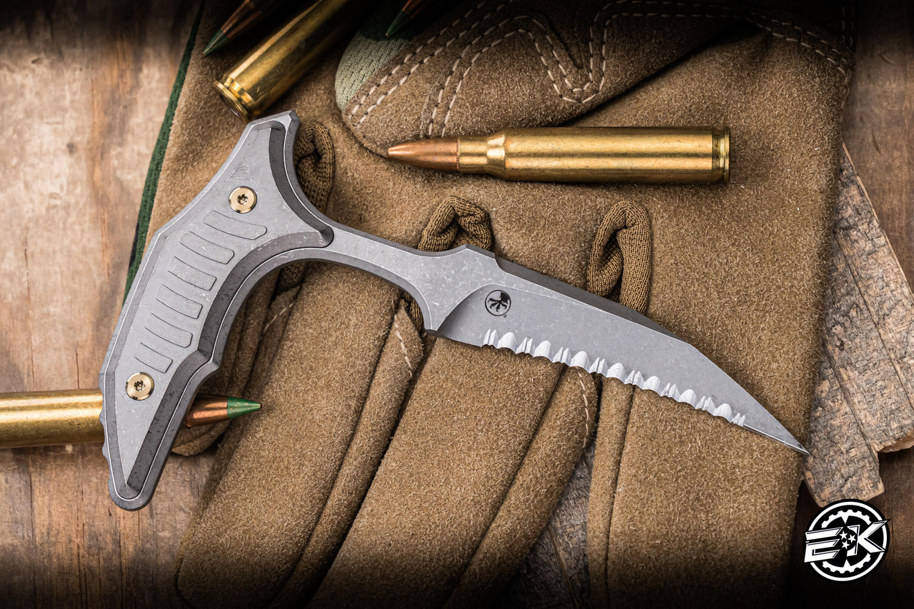 Microtech Marfione Select Bee Push Dagger Titanium 2.5