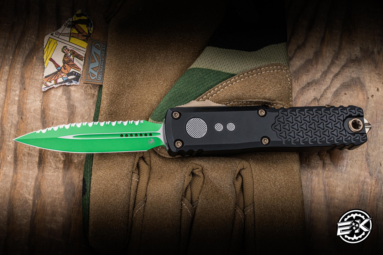 Microtech UTX-85 Gen IV Jedi Master OTF Knife Aluminum 3