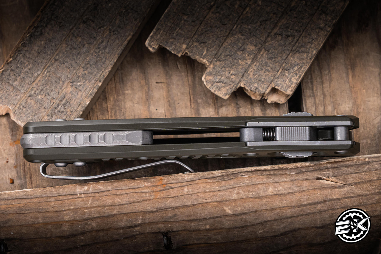 Microtech MSI Mini Ram-Lok Magpul OD Green Frag Aluminum 3.25
