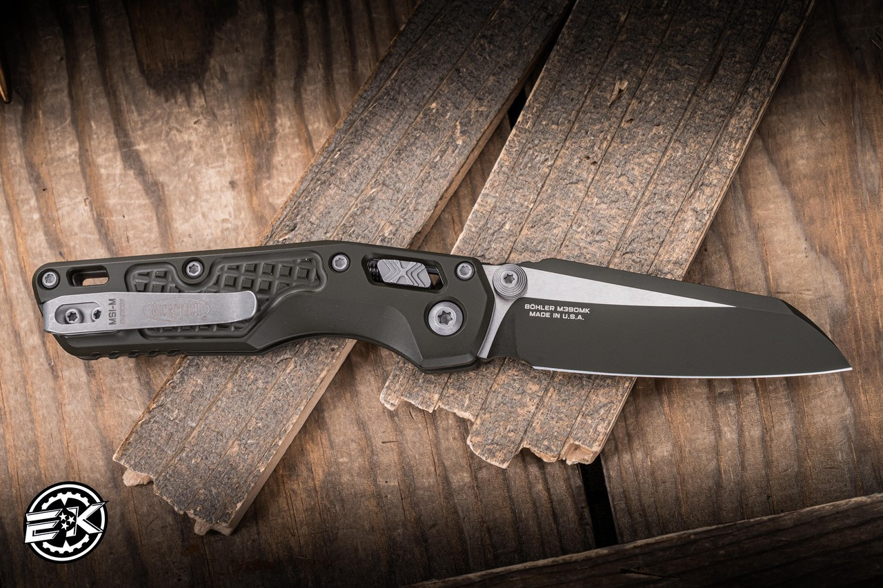 Microtech MSI Mini Ram-Lok Magpul OD Green Frag Aluminum 3.25