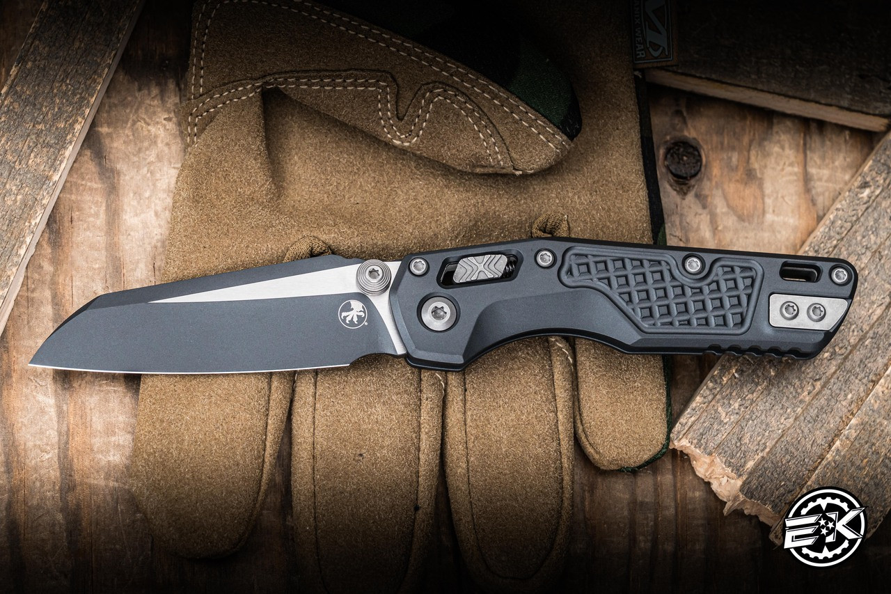 Microtech MSI Mini Ram-Lok Frag Sniper Grey Aluminum 3.85