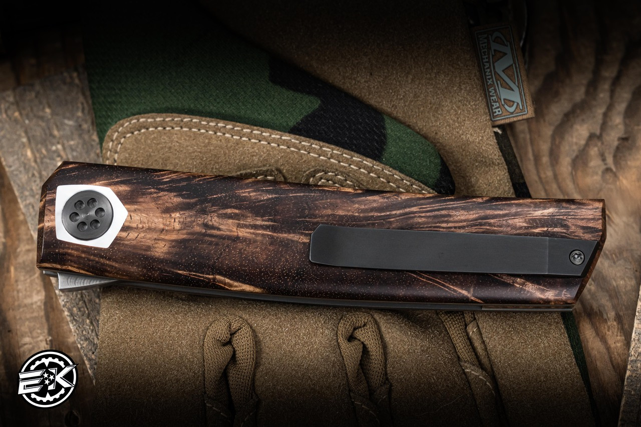 futures MOONRAKER ヒョウ柄フィン 4枚セット J. Oeser Tachi JM Flipper Knife Feather Koa 4.25