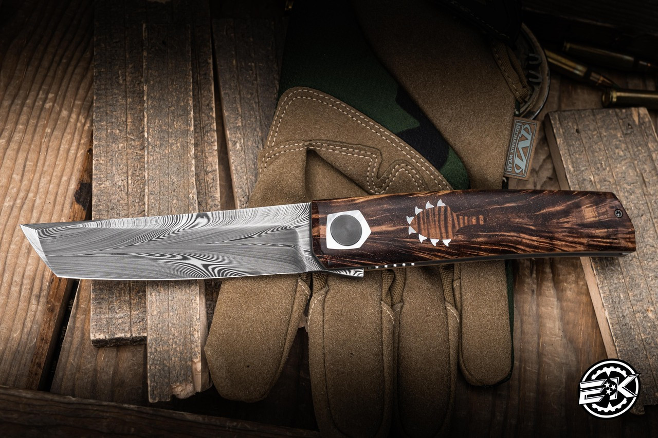 futures MOONRAKER ヒョウ柄フィン 4枚セット J. Oeser Tachi JM Flipper Knife Feather Koa 4.25