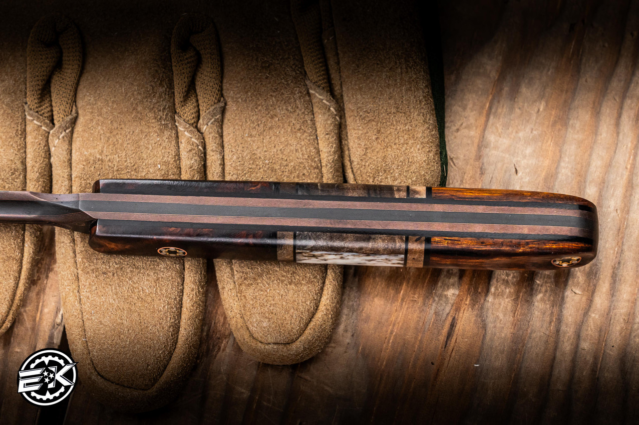 Preowned-Half Face Blades Oss Spike Desert Ironwood, Pin Striping