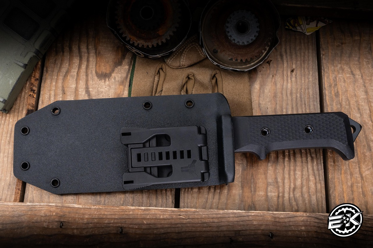 Medford USMC Raider Fixed Blade Knife Black G10 6.5