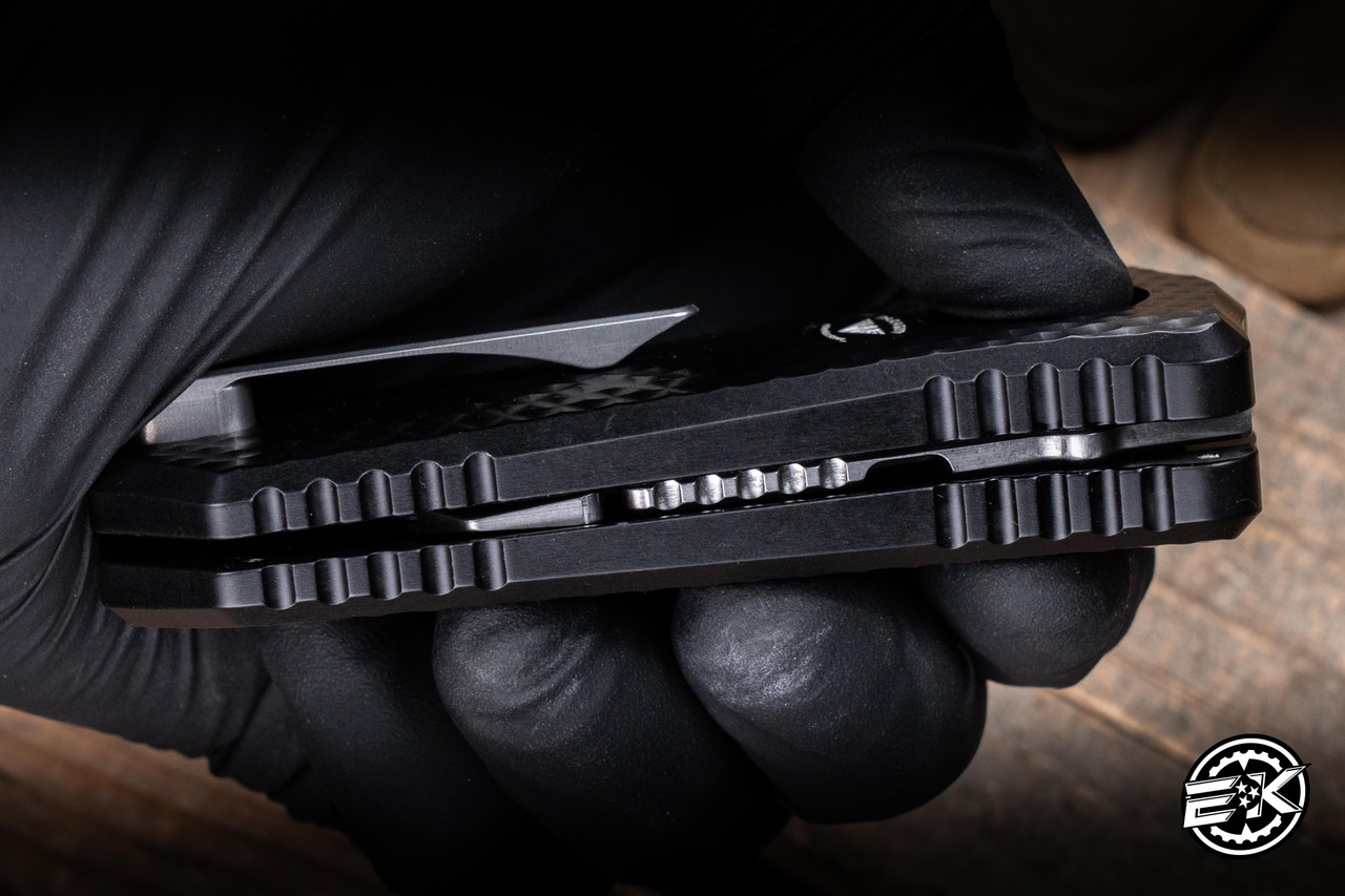 Hypercut Knives Oracle Utility Razor Crosshatch Milled Aluminum