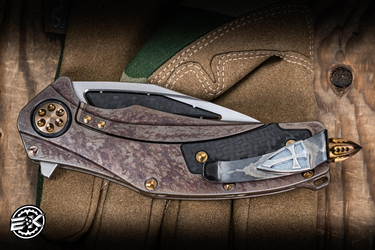 Marfione Custom Matrix R Last Crusade Bloodwash Titanium 3.75