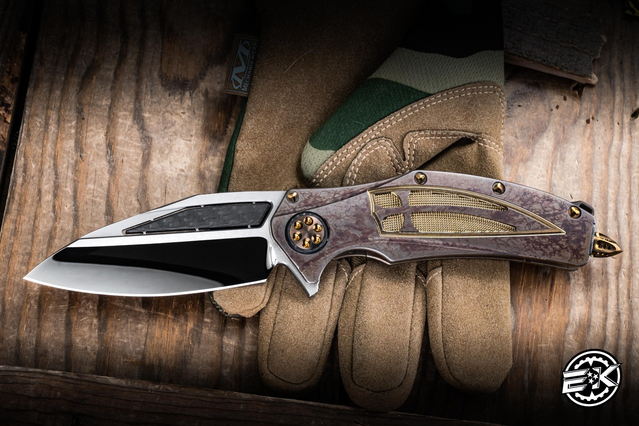 Marfione Custom Matrix R Last Crusade Bloodwash Titanium 3.75