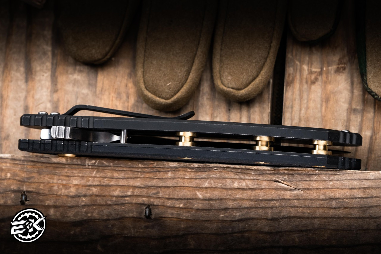 Hinderer XM-24 Flipper Black G10/Battle Black Titanium 4