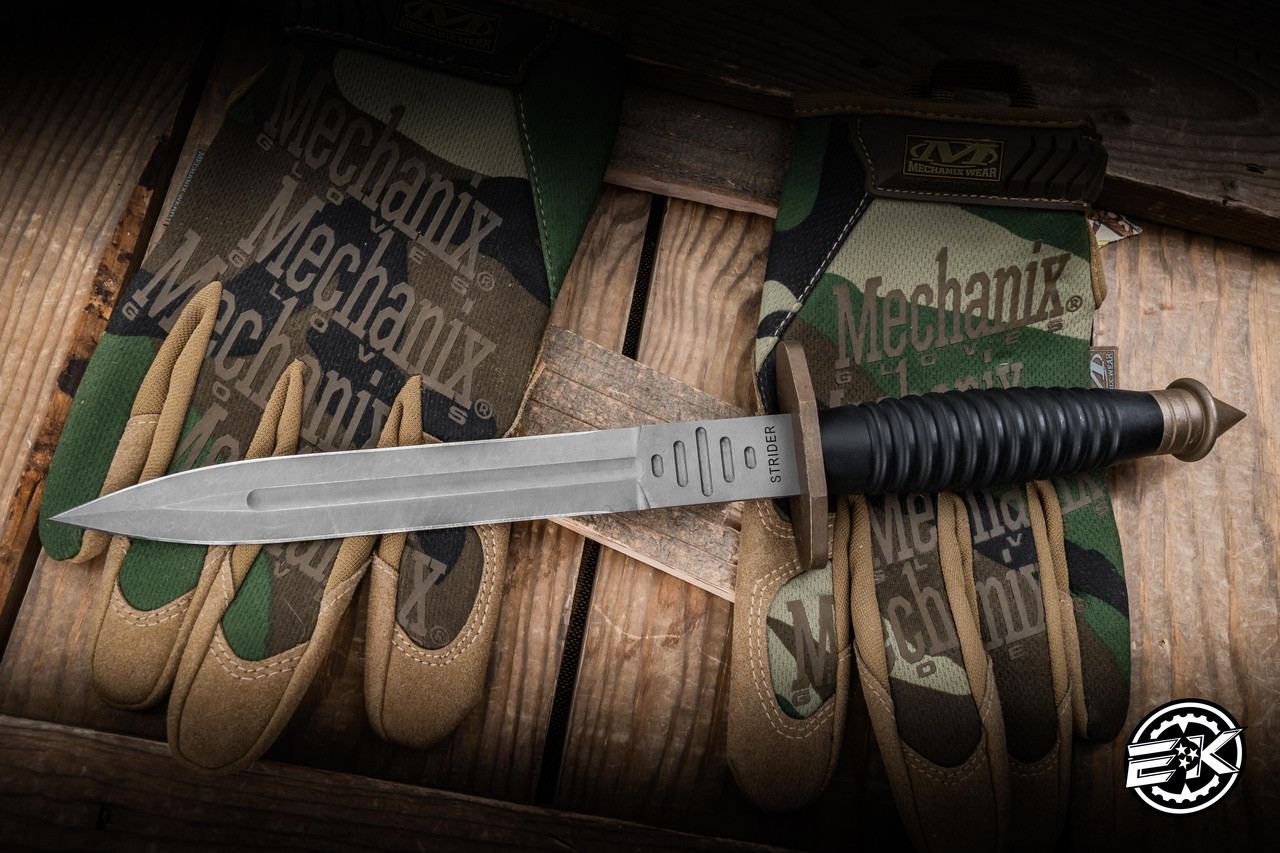 STRIDER さくらい Mick Strider Knives V42 Fixed Blade Knife Delrin 7.5