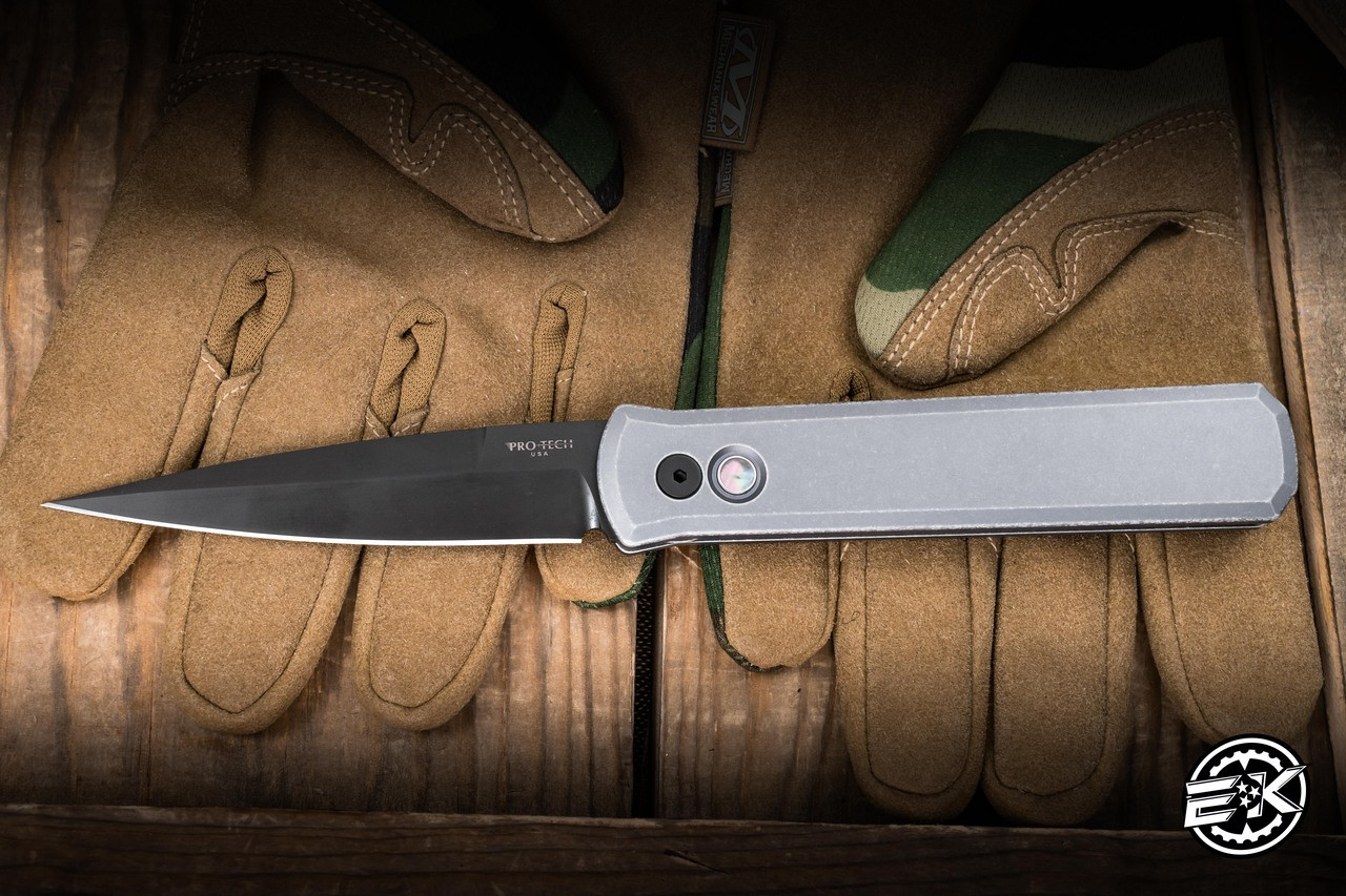 ProTech Godfather Automatic Battleworn Grey Aluminum 4
