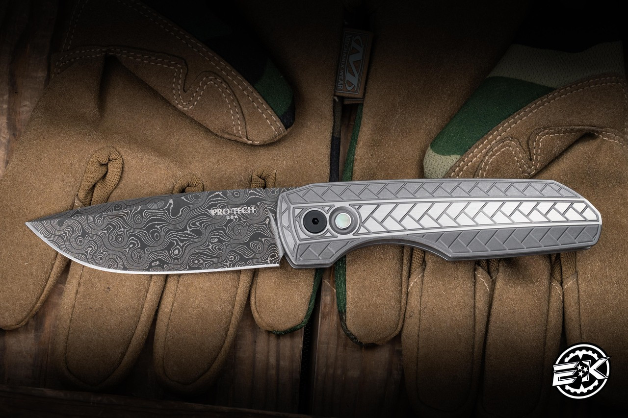 ProTech Vero Designs Custom Synapse Automatic Folding Knife 2 Tone