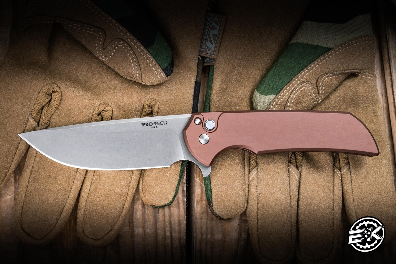 MTG Styleメディカルプロ ProTech Mordax Manual Flipper Brown Aluminum 3.75
