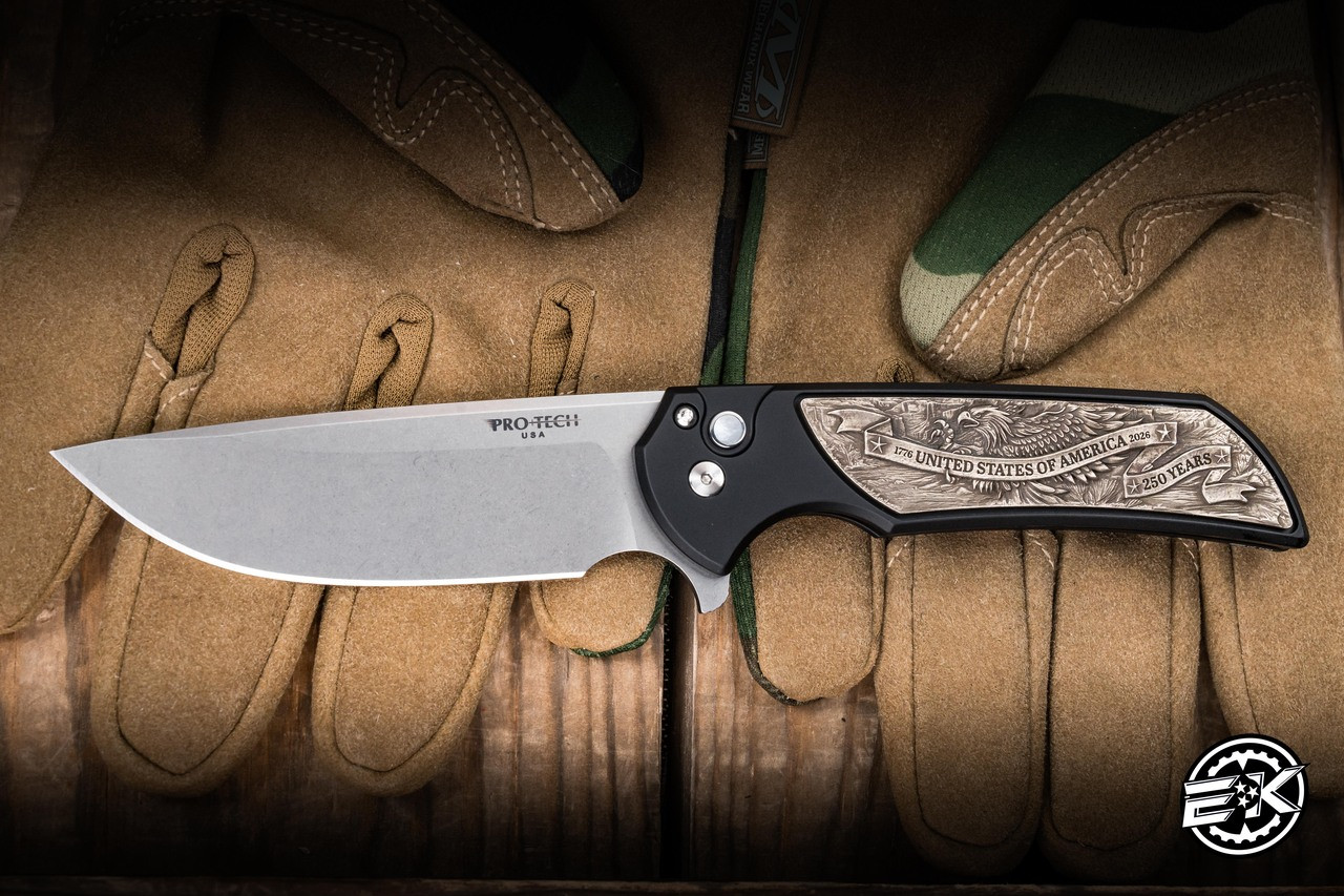 UNCLE MOWAX Futura ブリスター 激レア ProTech Mordax Manual Flipper Aluminum Engraved 