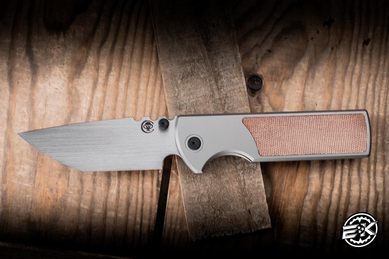 ［ネッチャルリチャード］ Chaves Knives Integral N.T.A.K. El Chicano ZirBlast Titanium