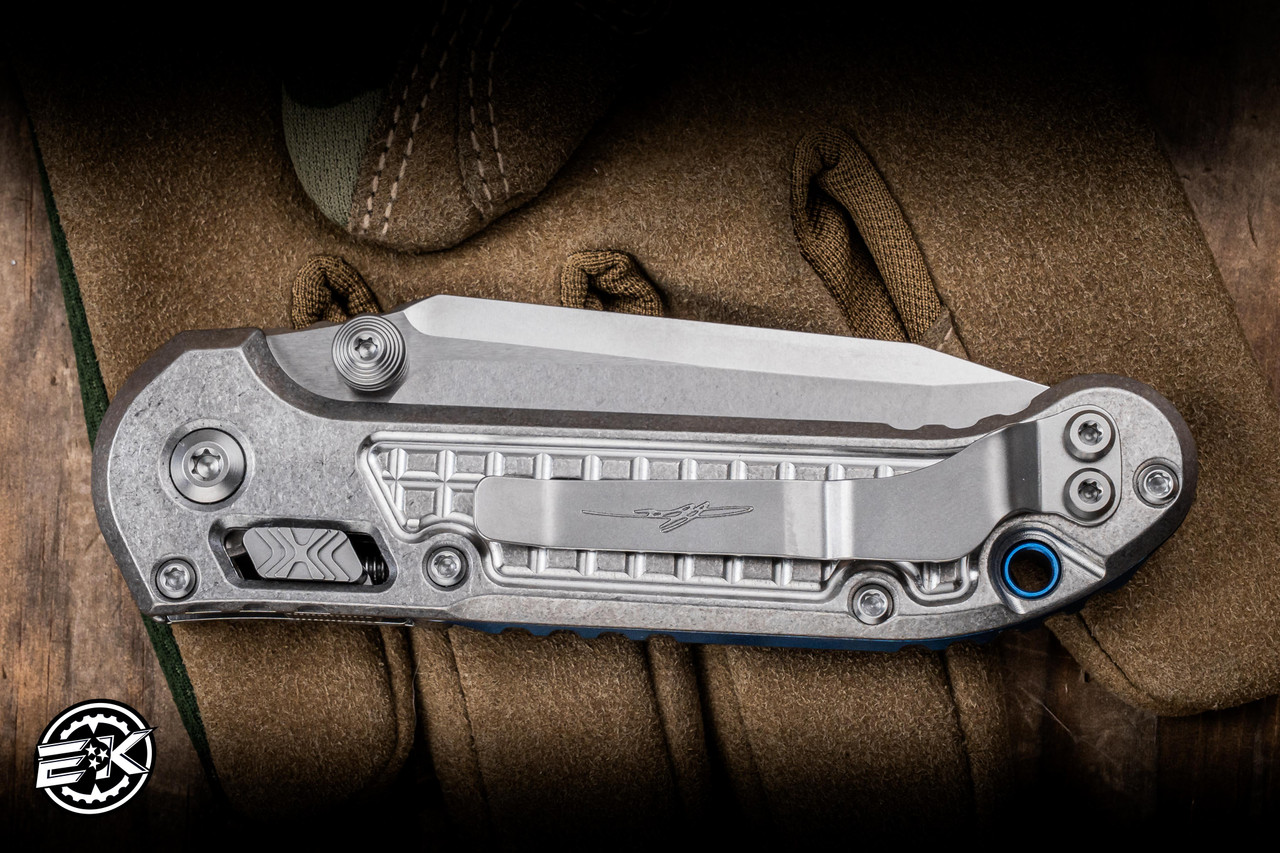 Microtech Marfione Select LUDT Ram Lok Frag Titanium 3.4