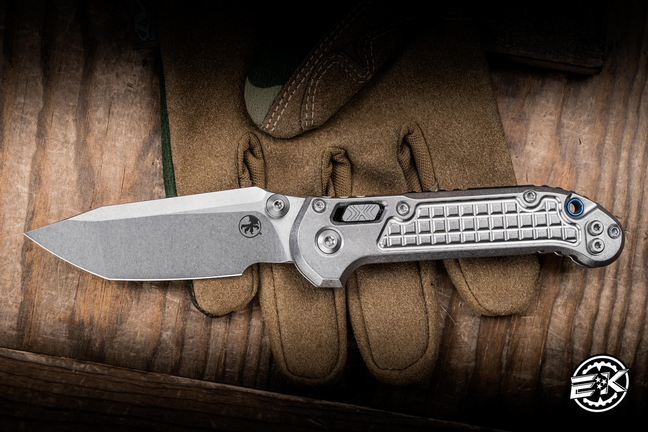 Microtech Marfione Select LUDT Ram Lok Frag Titanium 3.4