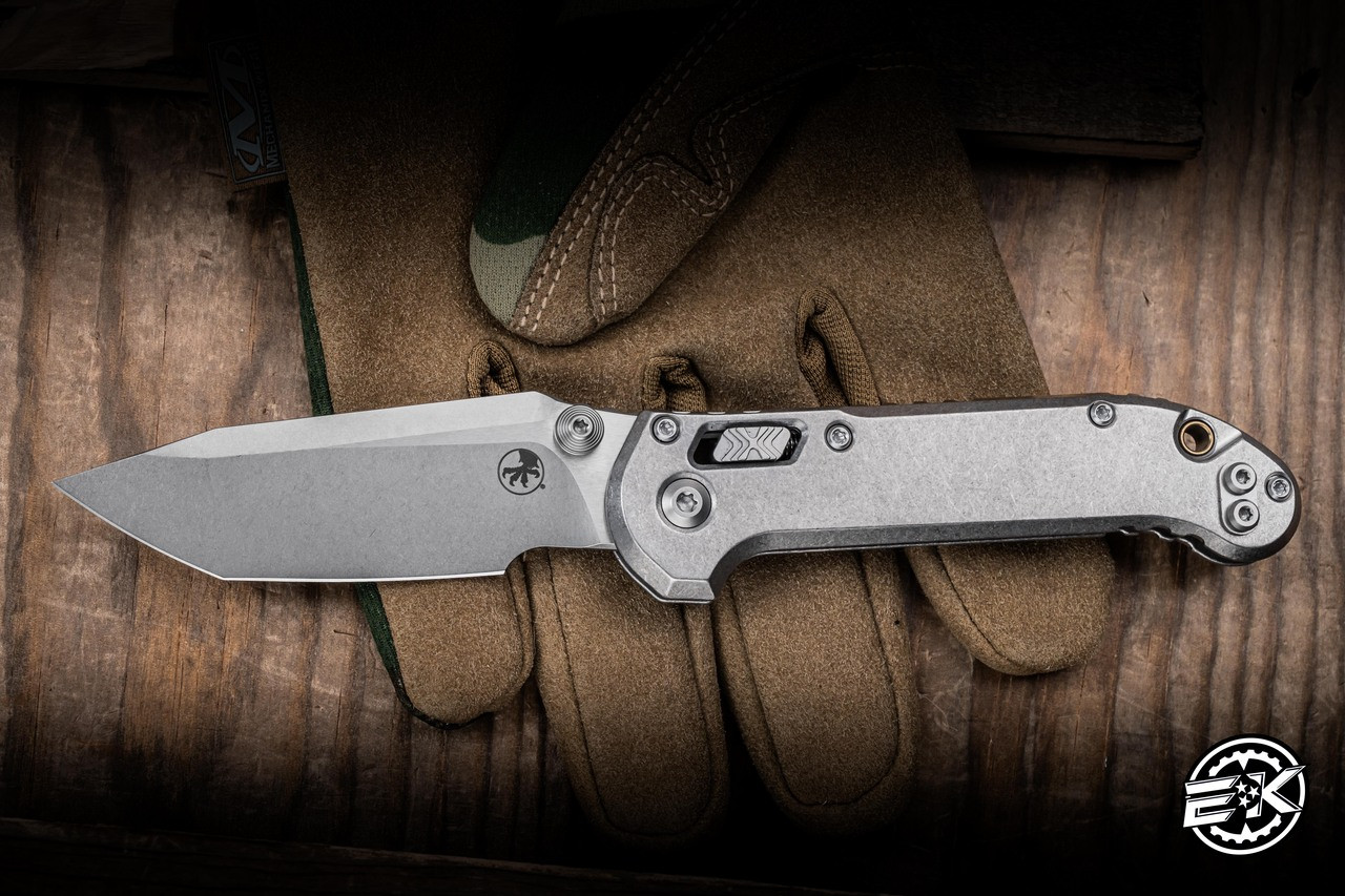 Microtech Marfione Select LUDT Ram Lok Titanium 3.4