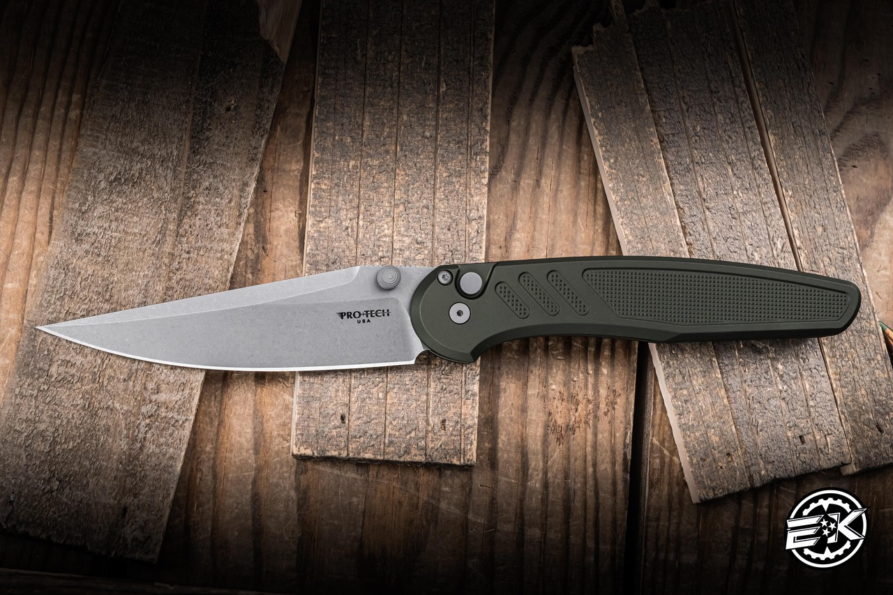 ProTech x Peace Neighbor Avalon Knurled Green Aluminum 4.25