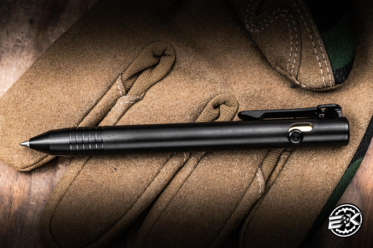 Big Idea Design x Chaves Base Line Bolt Action Pen Titanium 4.5