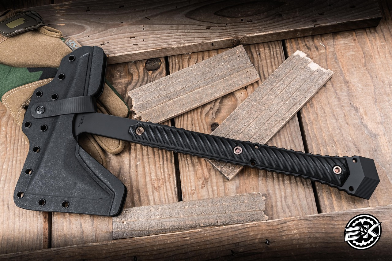 RMJ Tactical Ragnarok 14 Tomahawk Black G10 3.5