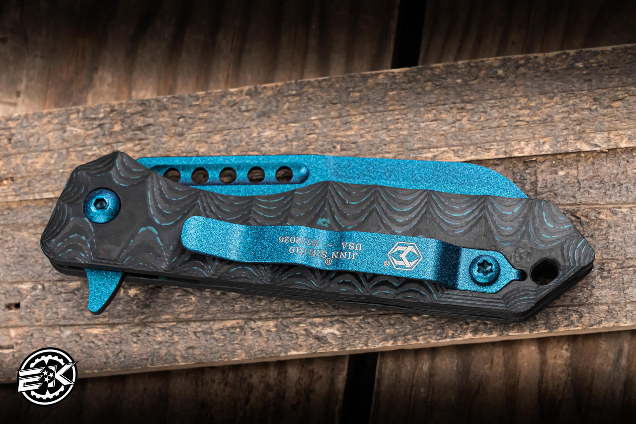 EKCLUSIVE* Heretic Knives Jinn Button Lock Flipper Shipwreck