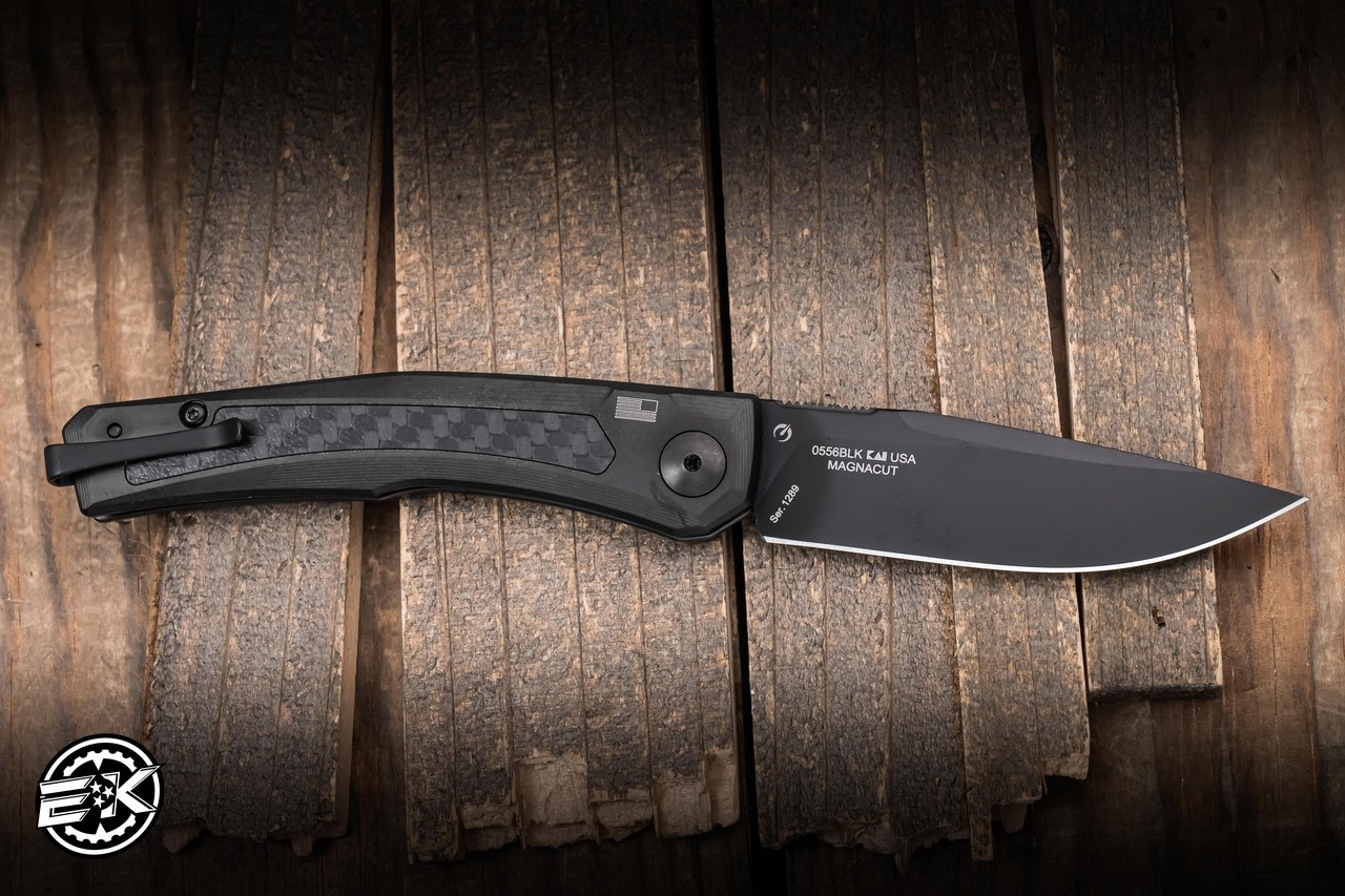 Zero Tolerance Automatic Folding Knife Black Titanium/Carbon Fiber