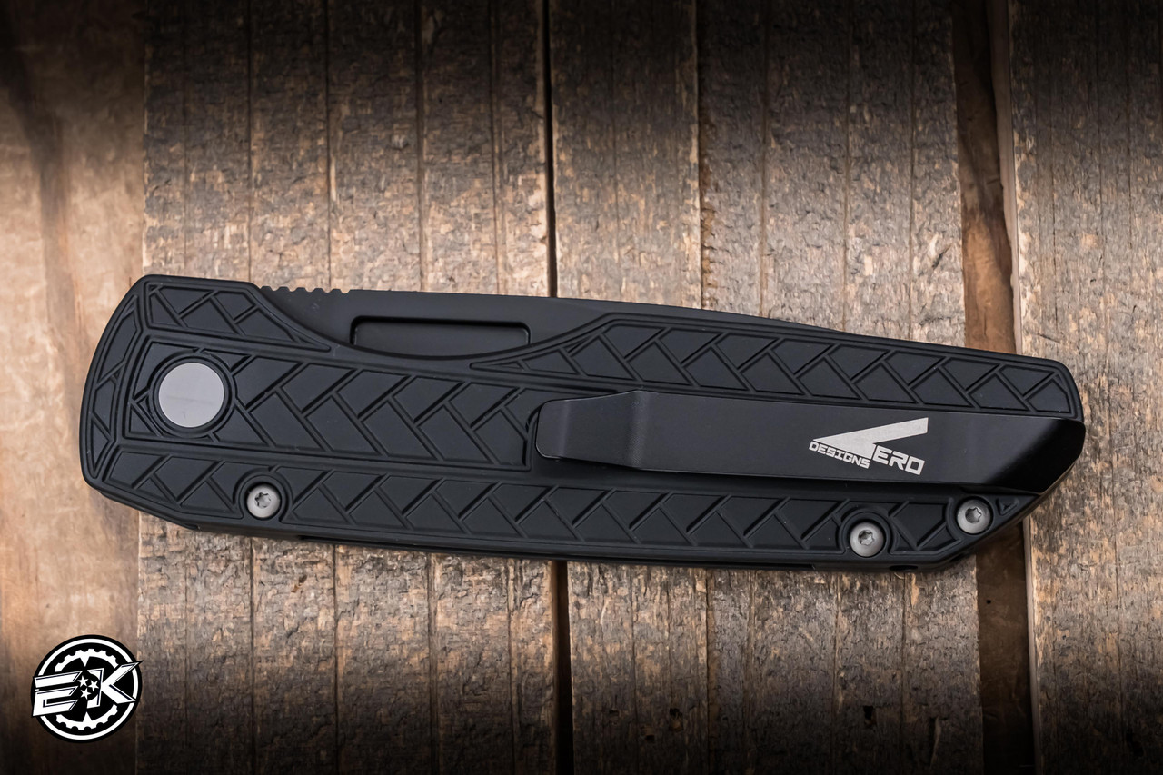 ProTech Vero Synapse 2 Automatic Folding Knife Black Herringbone