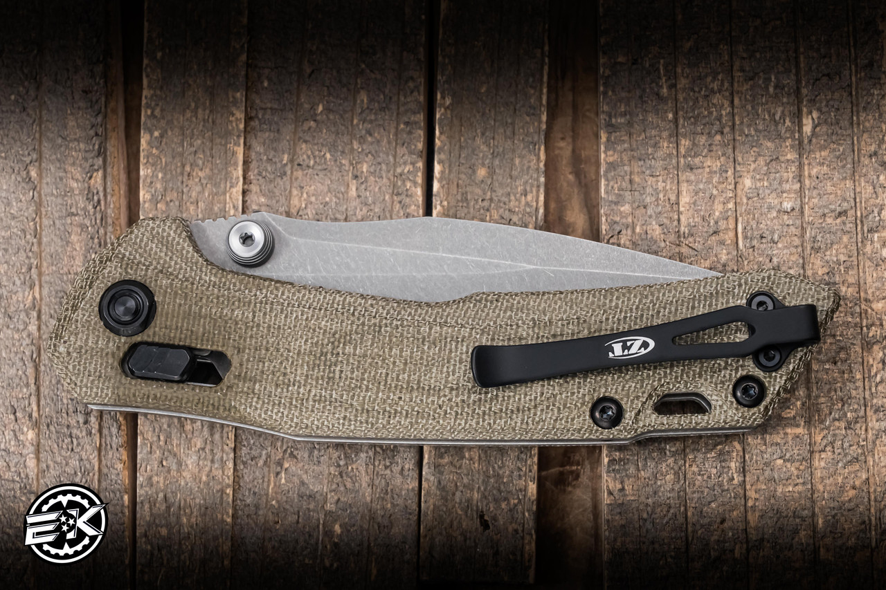 Zero Tolerance 0203 DuraLock OD Green Micarta 4