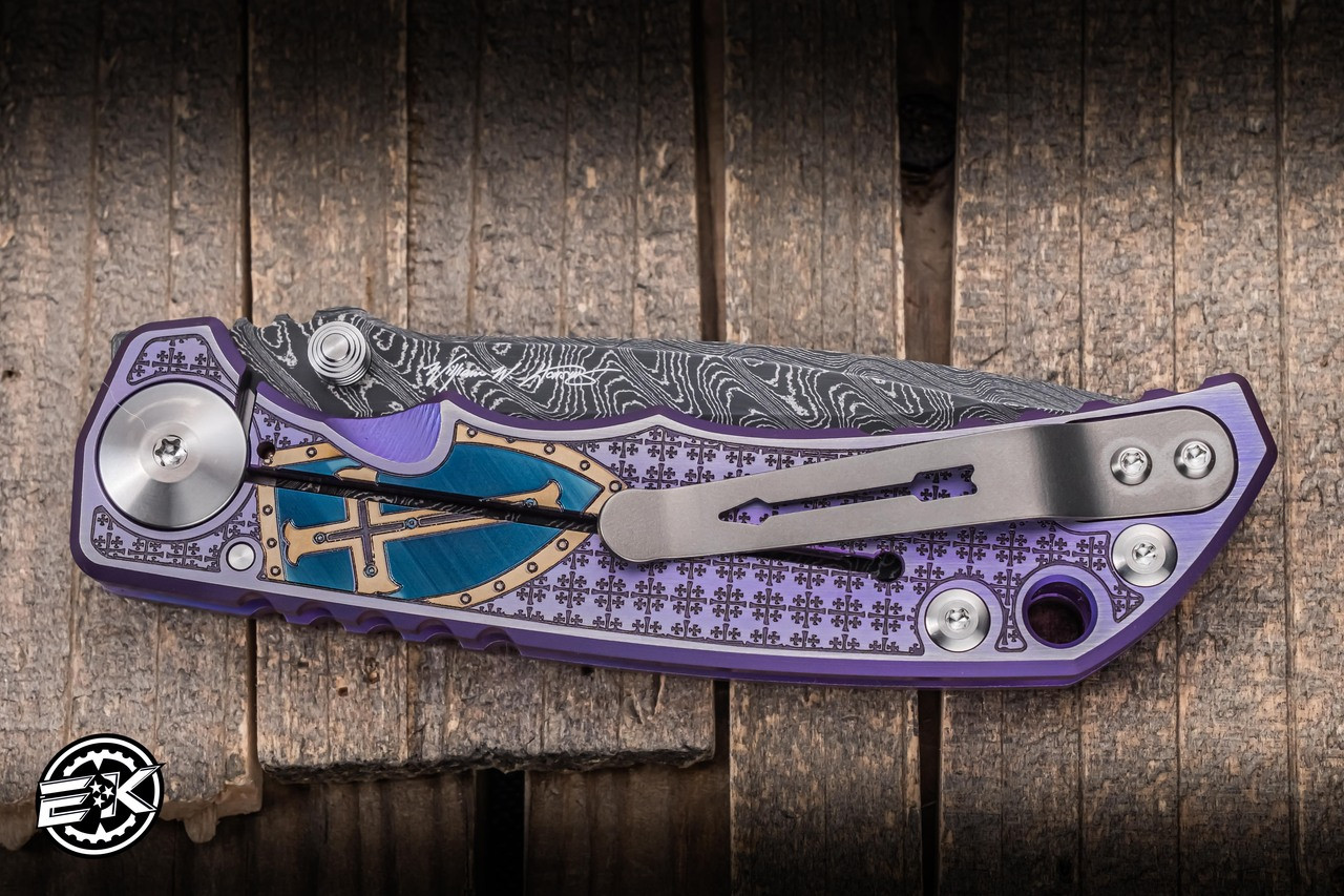 Spartan Blades Custom SHF Harsey Folder Knife 