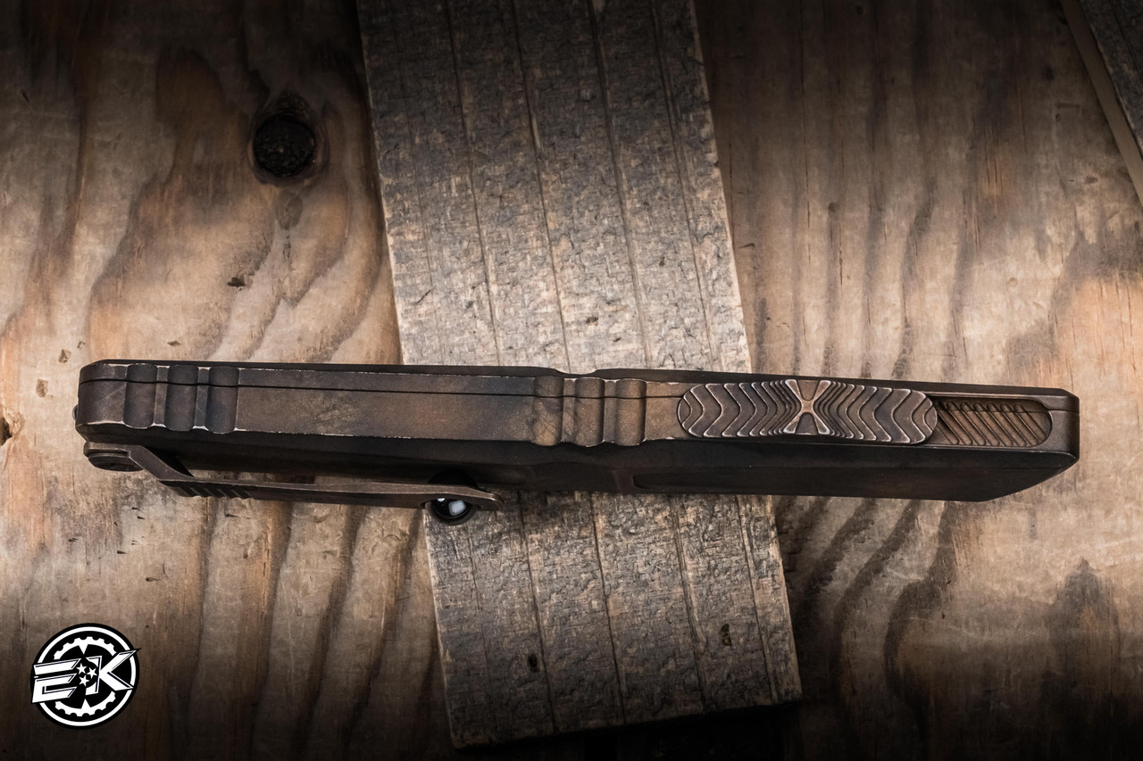Microtech Combat Troodon Gen III OTF Automatic Knife Plague