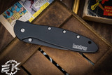 Kershaw Leek 1660 Black Tactical Assisted Flipper 3\" Black 1660CKT