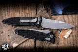 Microtech Socom Elite Automatic Folding Knife 4\" Clip Point Stonewash 160A-10