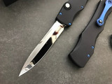 Microtech Marfione Halo IV Blue Accents Mirror Polish M390 1