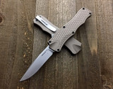 Hogue Knives OTF Dark Earth 3.3" Clip Point Stonewash